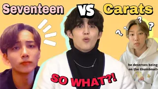 Seventeen teasing/roasting Carats and vice versa | SVT and Carats in a nutshell