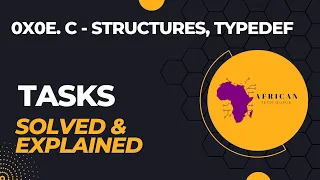 0x0E. C - Structures, typedef #alxsoftwareengineering #alx #alxafrica