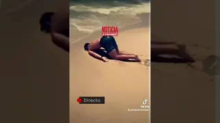 ataque tiburón en la playa