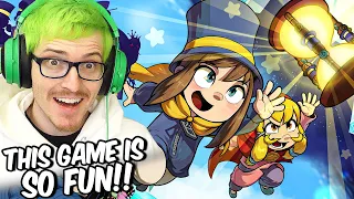 We finally played A Hat in Time and its AWESOME!