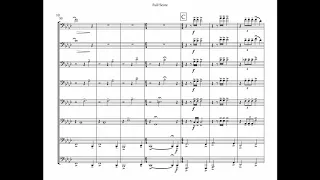 "Anemoia" for Trombone Octet - Sheet Music