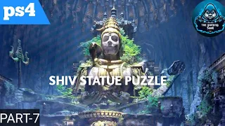 Uncharted the lost legacy chapter-7 shiv statue puzzle,wheel puzzle,ganesha statue puzzle,