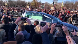 Hommage populaire à Johnny Hallyday