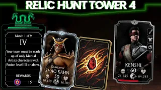 MK Mobile From Zero. #62. Tower 4 With Silver and Shao Kahn Fusion 5. MK Mobile.