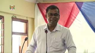 Fiji's Acting Prime Minister and Minister for Finance holds Budget Consultation at Tavua College