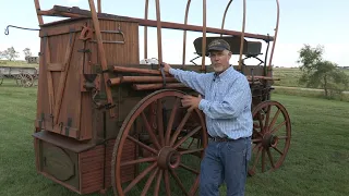 Hansen Wheel and Wagon Shop Part 3 - Horse Drawn Chuckwagons and Road Construction Equipment