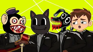 Murder Monkey & Cartoon Cat & Cartoon Dog & Ben 10 - Coffin Dance Meme Cover