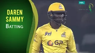 PSL 2017 Final Match: Quetta Gladiators vs. Peshawar Zalmi - Daren Sammy Batting