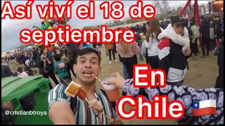 así viví LAS FONDAS en las FIESTAS PATRIAS DE CHILE 🇨🇱 en 2022 🇨🇱 | salí curado pero feliz!