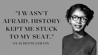 Black History Moment: Claudette Colvin