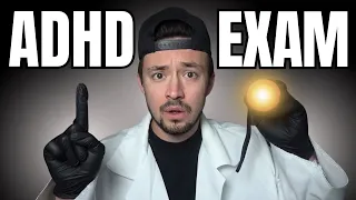 RIDICULOUS ADHD ASMR EXAMINATION Roleplay | Checking you for ADHD *NOT REALLY*