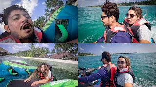 HoneyMoon Pe Maut Ka Khel Bhi Khel Liye 🤣 | First Day At Maldives ❤️ | Sufiyan and Nida ❤️