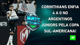Corinthians GOLEIA na Sul-Americana; Flamengo faz JOGO DECISIVO hoje na Libertadores! | BATE-PRONTO