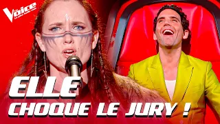 Chant viking - Sacrifice - Marie Flamme | The Voice 2024 | Audition à l'aveugle