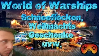 Weihnachts Container & Schneeflocken erklärt für World of Warships - Deutsch/German