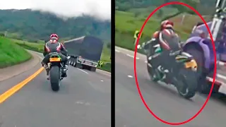 When your b4lls go up to your neck! - Scary sportbike moments #1