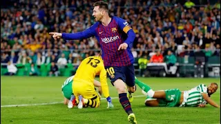 Lionel Messi Vs real Betis• Messi Best dribbles skill and Goal Against Real Betis 2010 To 2019•