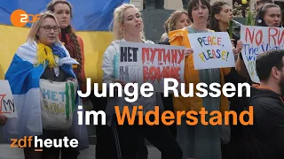 Protest gegen Putin: Russlands mutige Rebellen I auslandsjournal