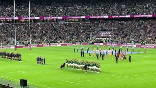 South African national anthem (springboks vs all blacks 25th august 2023) Twickenham 35 -7