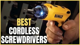 Top 5 Best Cordless Screwdrivers