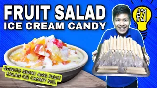 SOFT FRUIT SALAD ICE CANDY WITH COSTING | IDEANG PINOY TV #21