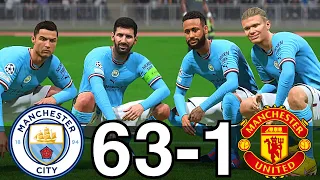 FIFA 23 | RONALDO, MESSI, MBAPPE, NEYMAR, ALL STARS | MAN CITY VS MAN UNITED - UCL FINAL