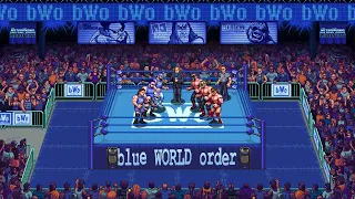 Upcoming RetroMania Wrestling DLC Featuring the bWo Arena