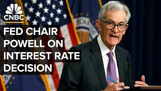 Federal Reserve Chair Jerome Powell speaks after Fed keeps interest rates steady — 5/1/2024