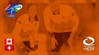 Canada v Switzerland - Semi-final - World Mixed Doubles Curling Championship 2018