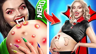 ¡Cambio de Imagen Extremo Para Una Vampira Embarazada!