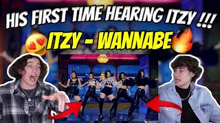 His First Time Hearing ITZY !!!! | ITZY "WANNABE" M/V + Dance Practice !!!