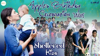 Apple's Birthday Celebration with Sheltered Kids l Spreading Love and Joy | Manchu Lakshmi Prasanna