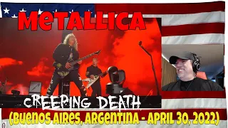 Metallica: Creeping Death (Buenos Aires, Argentina - April 30, 2022) - REACTION