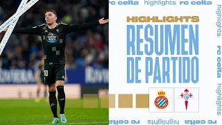RCD Espanyol - RC Celta (3-1) | Resumen y goles | Copa del Rey