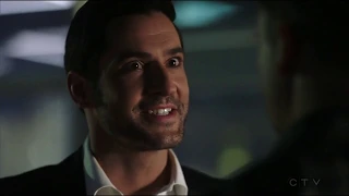 Lucifer S03E24 HD Lucifer and Marcus Pierce Cain Talk at his office