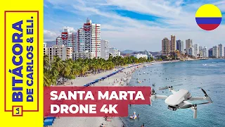 Santa Marta, Colombia - Drone 4K