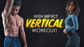 12 Min PLYOMETRIC Vertical Jump Workout | No Equipment Follow Along Workout