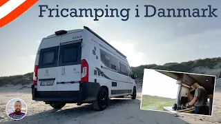 Fricamping med bobil i Danmark - Digital nomade på tur i Europa (Vanlife / husbil)