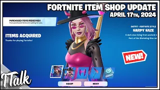 *NEW* HARPY HAZE PACK! Fortnite Item Shop [April 17th, 2024] (Fortnite Chapter 5)