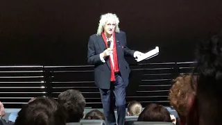 Brian May introduces Queen Rock Montreal for IMAX