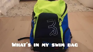 What's In My Swim Bag TYR Backpack 🏊‍♀️