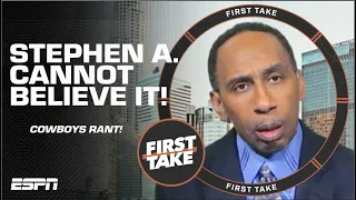 Stephen A. DUMBFOUNDED & INFURIATED over the Dallas Cowboys ‘winning culture’ | First Take