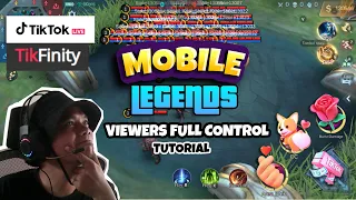 TUTORIAL LIVE STREAMING MOBILE LEGENDS ON TIKTOK WITH TIKFINITY