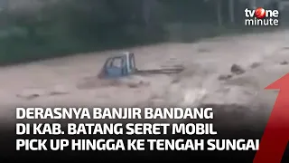 Momen Banjir Bandang di Sungai Kalibela Membuat Warga Sekitar Takut | tvOne Minute