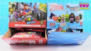 Super Mario Odyssey & Zelda Backpack Buddies Blind Bag Opening | PSToyReviews