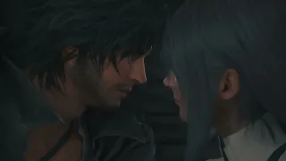 Almost kissed Clive Jill Cutscene Final Fantasy 16