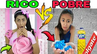 RICO VS POBRE FAZENDO SLIME