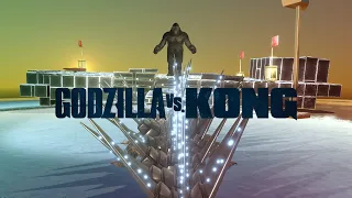 Godzilla VS Kong 2021 (Ocean Battle Remake) - Animal Revolt Battle Simulator