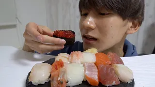 I cried because the sushi I made after moving to Hokkaido was so delicious. [how to make sushi]