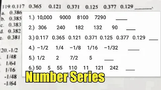 NUMBER SERIES | Numerical Reasoning | Reviewer for Civil Service Exam